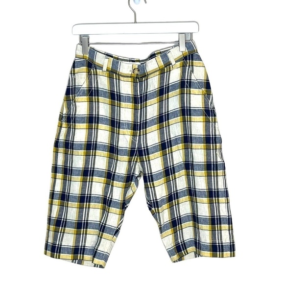 ISABEL MARANT ETOILE Plaid Bermuda Shorts - Picture 1 of 5